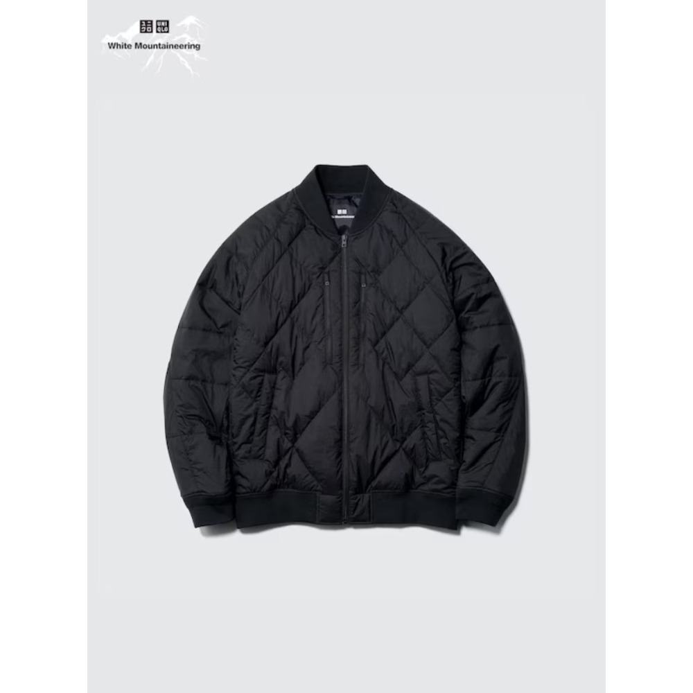 Uniqlo White Mountaineering Recycled Hybrid Down Jacket Black Medium